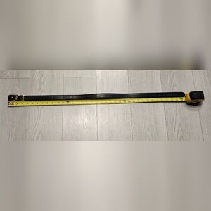 Classic Black Leather Belt